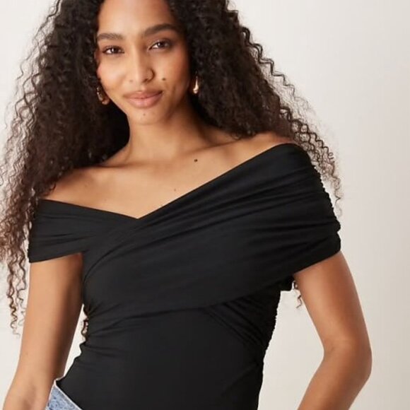 NWT Abercrombie & Fitch Soft A&F Collection bodysuit S - Picture 2 of 8